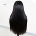 Perruque frontal lisse, texture lisse et naturelle pour un style raffiné et soigné