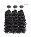 Cheveux brésiliens 100% vierges water wave, mèches définies et douces pour un style ondulé naturel
