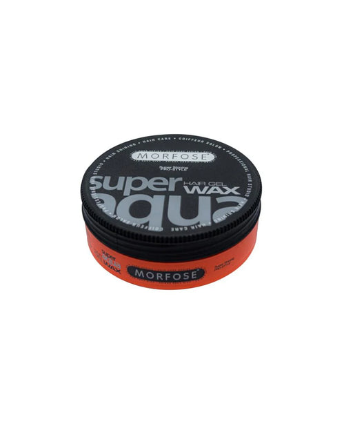 Cire Super Aqua Hair Wax 150ml Morfose, cire capillaire pour une fixation forte et brillante