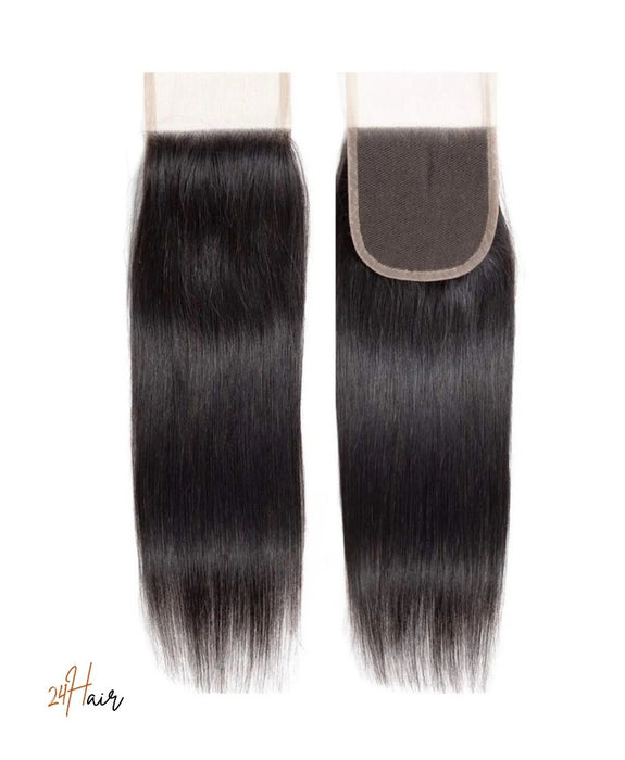 Fermeture 4x4 lisse, une coupe nette pour un effet raffiné avec des cheveux lisses