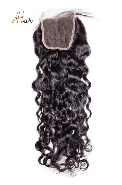 Closure 4X4 Water Wave, closure avec vagues d'eau pour un style naturel et fluide