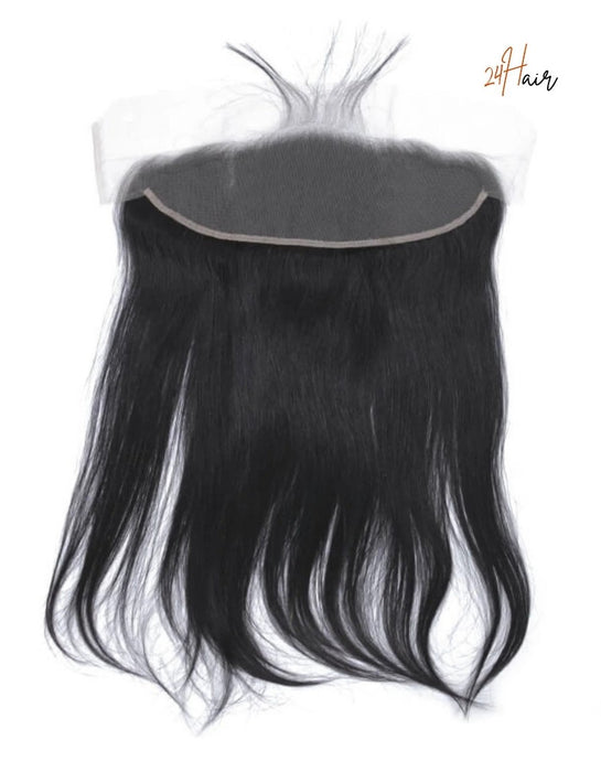 Frontal 13x4 lisse, cheveux naturels pour un style fluide et élégant sans effort