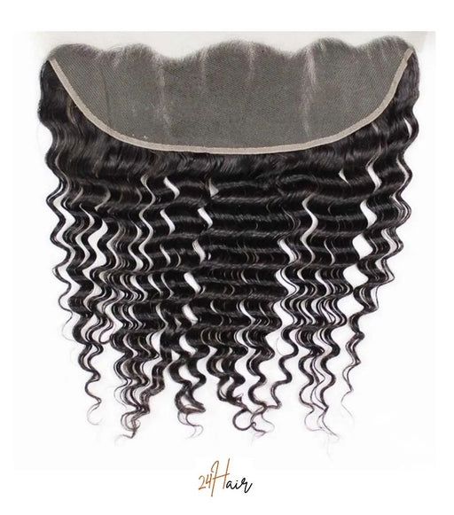 Frontal 13x4 deep wave, une texture douce et brillante pour un look moderne et plein de grâce