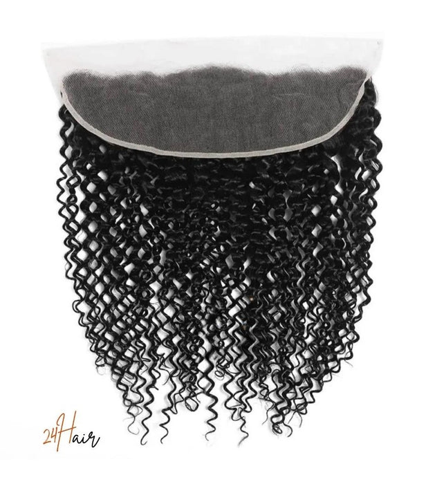 Frontal 13x4 jerry curly, cheveux naturels pour des boucles serrées et un volume éclatant