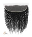 Frontal 13x4 jerry curly, cheveux naturels pour des boucles serrées et un volume éclatant