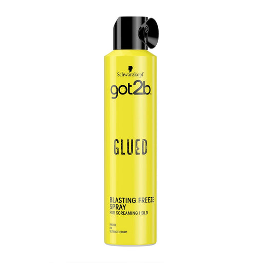 Laque Glued Blasting Freeze Spray 600ml Got 2 B, laque professionnelle pour des coiffures résistantes et sculptées

