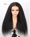 Perruque virgin closure HD 5x5 yaki, cheveux 100% naturels avec une texture lisse et robuste
