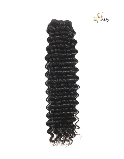 Tissage virgin laosien deep wave, cheveux ondulés profonds pour un look naturel et élégant