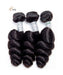 Extensions capillaires virgin brésiliennes loose wave, mèches longues et ondulées pour un effet naturel
